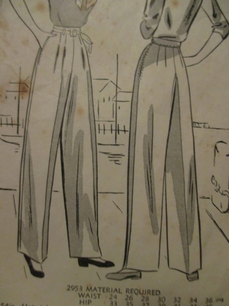 Academy 2953 pattern detail