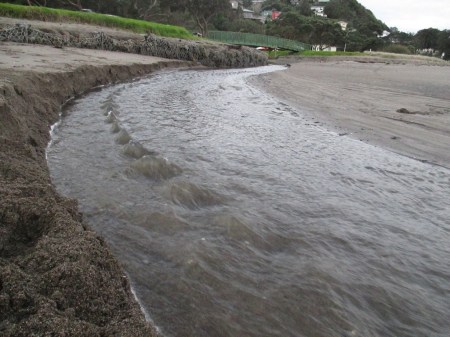 Matheson's Bay water and the dam