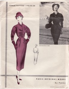 Vogue 1195 Patou Purple