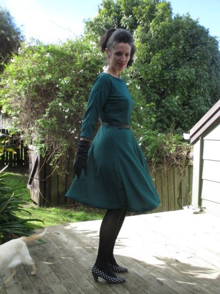 McCall's 3468 dress spinning