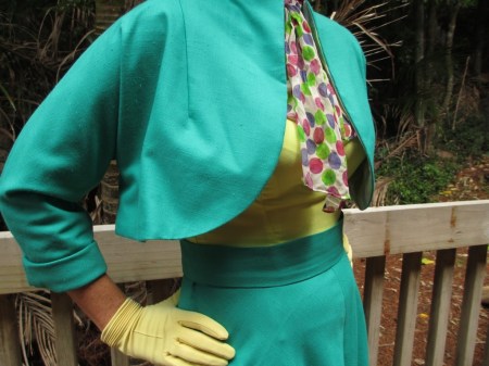 Bolero and Skirt detail