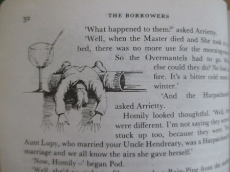 The Borrowers runken Overmantels