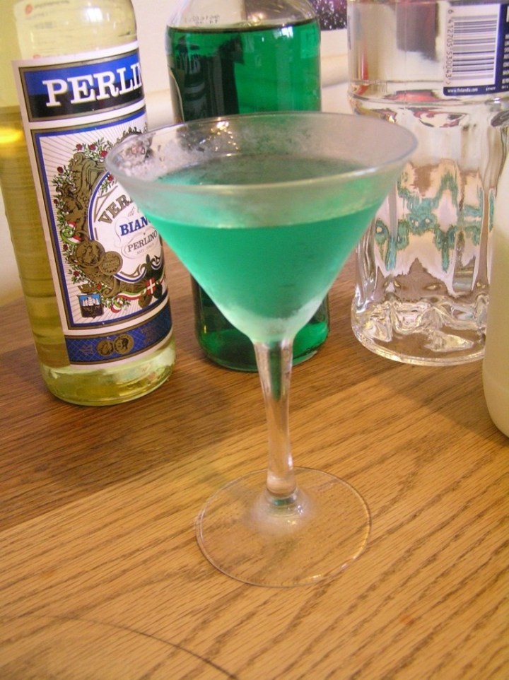 Mad Men inspired cocktails part three, Green&nbsp;Sea