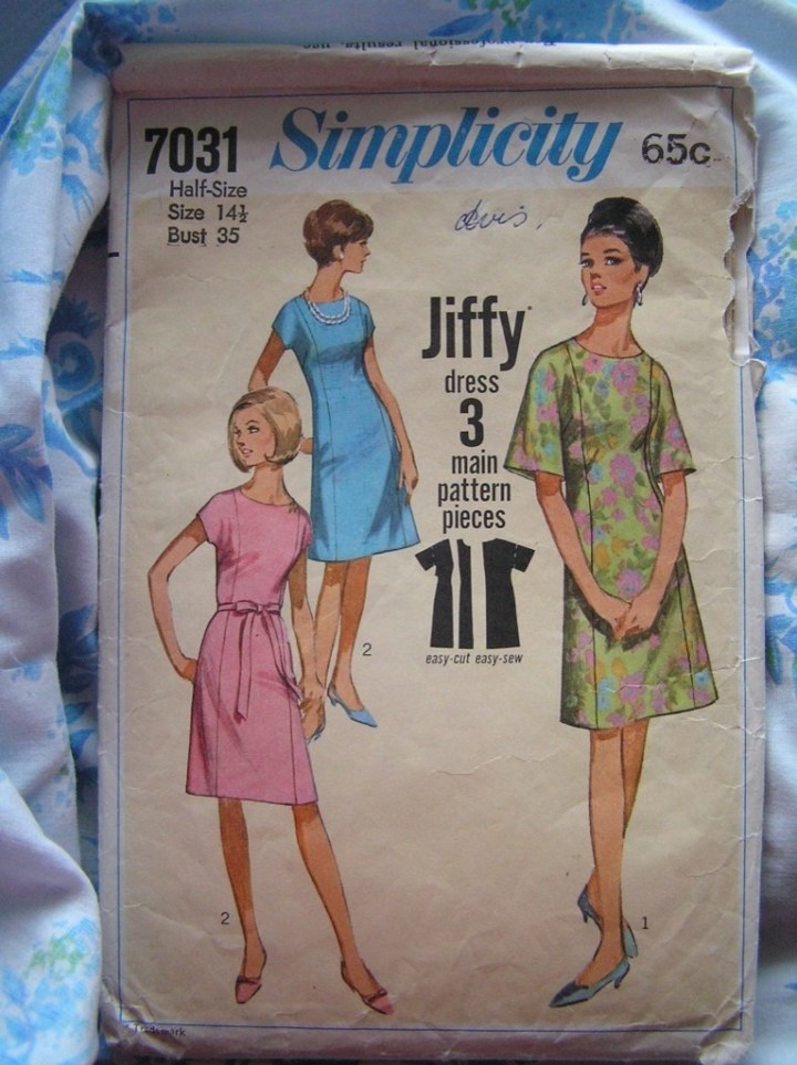 Simplicity 7031 cut and ready to&nbsp;sew!