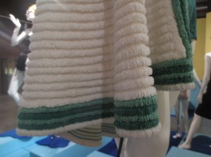 At the beach robe trim