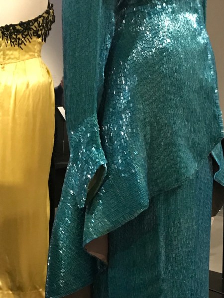 Edtih Head two piece performance costume worn by Betty Hutton the Perils of Pauline 1947 detail