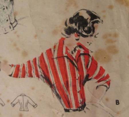 Butterick shirt woman