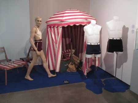 At the beach mens fashion