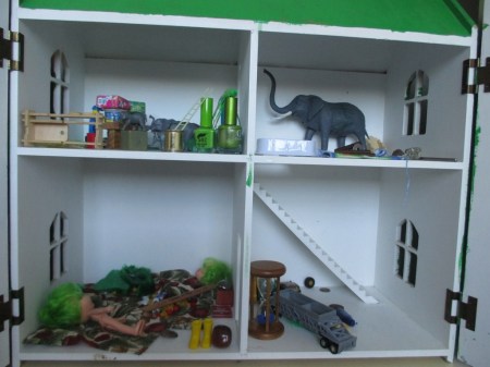 inside Blake's doll house