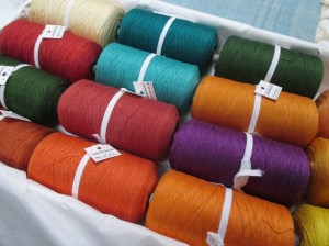 Muvany Textiles rolls of fibre detail Home Front Symposium