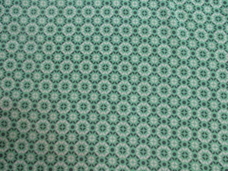 Cape and lining lay up silk cotton detail