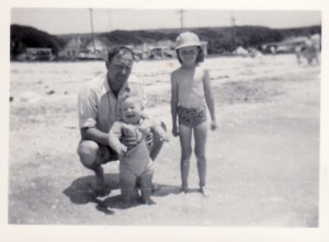 Chris Robt and Robbie at Eastern Beach