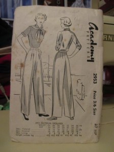 Academy 2953 pattern