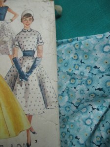 Simplicity 157 and fabric