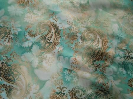 green paisley`