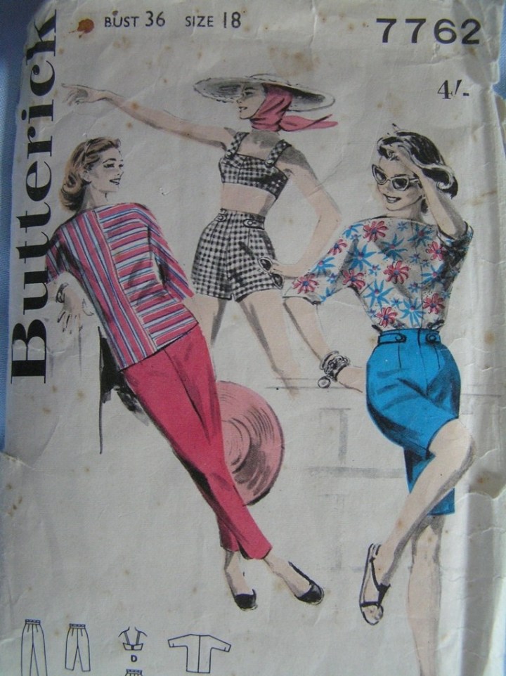 Butterick 7762 shorts.