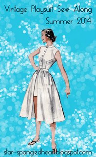 The Vintage Playsuit Sew Along Summer 2014