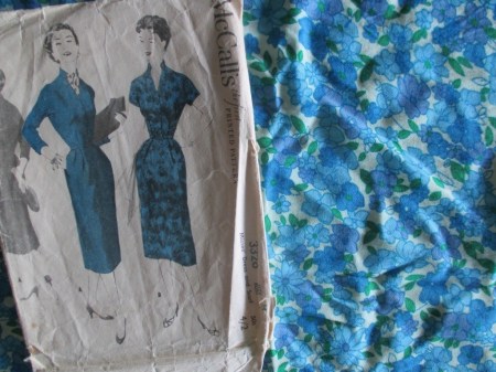 McCall's 3326 and fabric detail