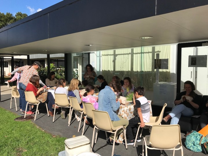 Mycelia:Mycelium, at Geoff Wilson Gallery, the children’s workshop