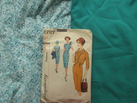 Simplicity 2727 and fabric ideas
