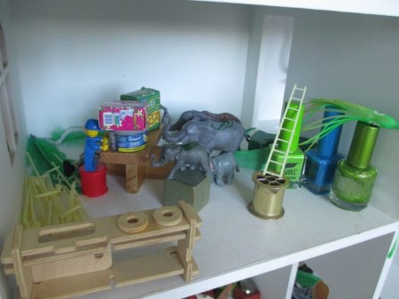 green room dinner party wide shot