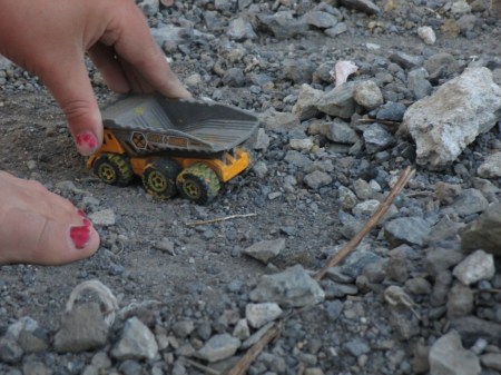 Blake's dump truck reload