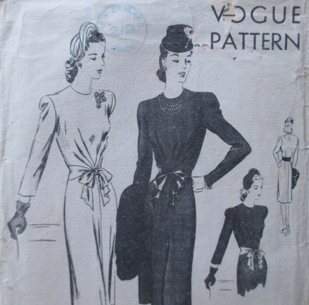 40s Vogue detail