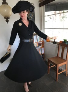 McCalls black dress swirl again copy