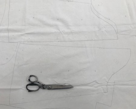 DEMO Residency Aug 2018 Unbound; all my hopes and dreams scissors and fabric