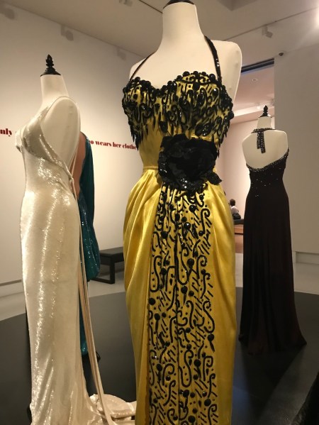 Edtih Head Evening gown worn by Betty Hutton in Somebody Loves Me PP 1953 bust detail