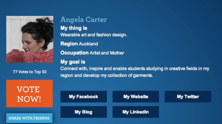 Vote for my School Visits with AMP Do your&nbsp;thing!