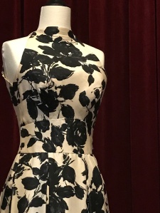 Edtih Head Pattern and Texture cocktail dress worn by Martha Hyer in Wives and Lovers 1963