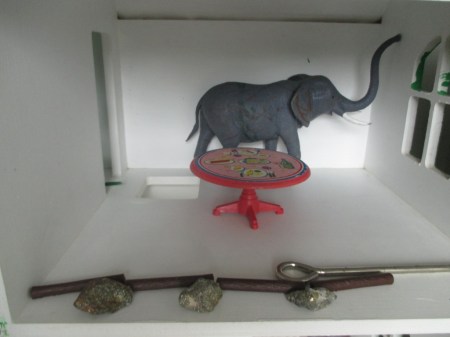 Elephant in the doll house