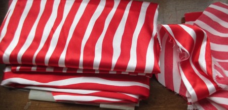 Vogue 7225 cut with fabric stacked