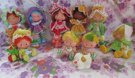 Vintage Strawberry shortcake dolls