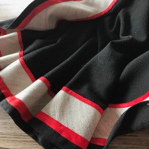 McCalls Black dress horse hair binding hem copy