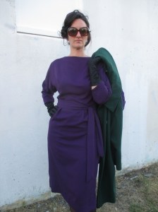 Mad Men Dress Challenge 3 Butterick 9497 complete