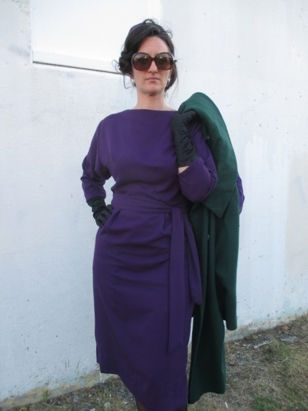 Mad Men Dress Challenge 3 Butterick 9497 complete