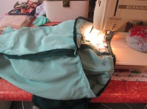 McCall's 3468 sewing bodice to skirt