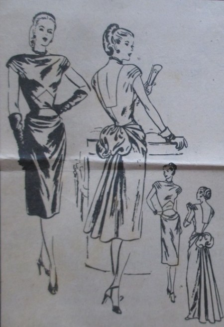 Vogue 273 Couturier design detail