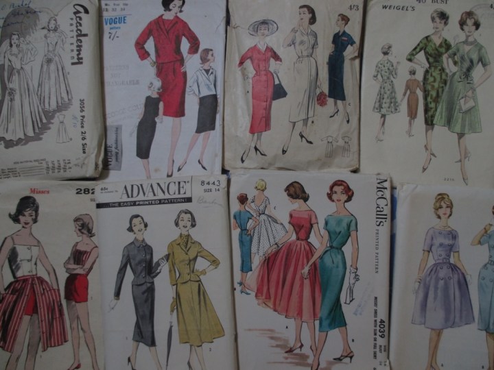 Working with Vintage Sewing Patterns –&nbsp;tips
