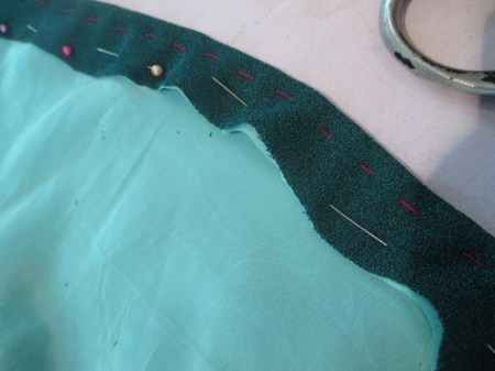 McCall's 3468 basting hem