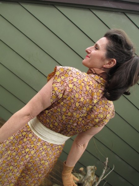 Sisterhood Vintage Dress back