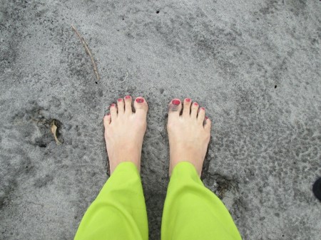 sandy toes