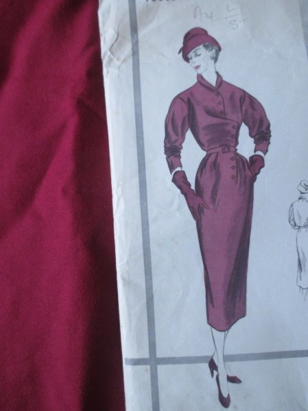 Vogue 1195 Patou with wool crepe pattern woman