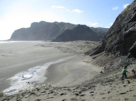Karekare sand from high