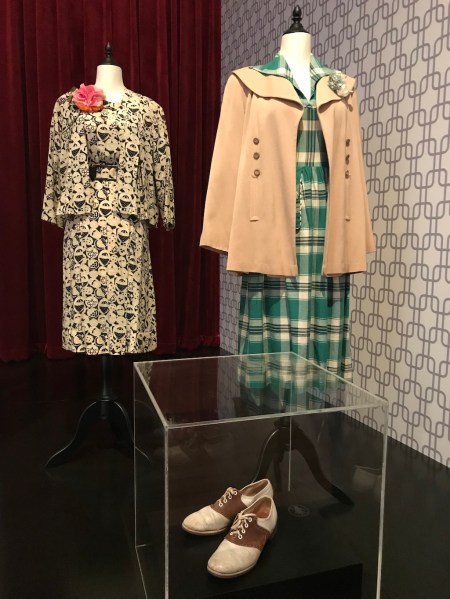 Edtih Head Pattern and Textue two suits and shoes