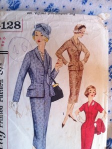 jacket Simplicity S 128 pattern detail