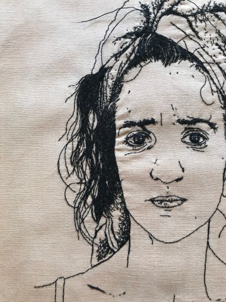 Lockdown portait head towel