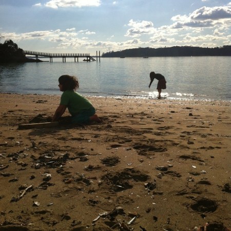 Luna and Blake at Home Bay